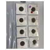 8 Indian Head Cents 1901-1908