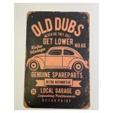 Volkswagen Beetle Metal Sign