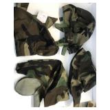 Wooden Helmet Cover-Woodland 4items