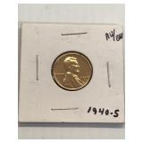 1940s Wheat Cent A/U