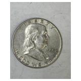 1960 Franklin Silver Half Dollar