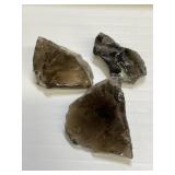 rough smoky cloro rocks