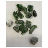 Bag of Green Gems-Maybe Emeralds