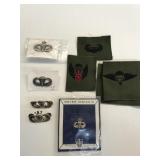Lot of Pins and Patches Airborne