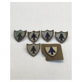 26th Infantry Regiment WWII 6 pieces