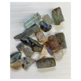 Mixture of rough stones