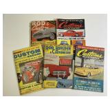 Lot of 5 1960s Hot Rod Magazines