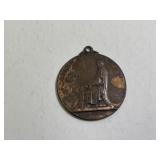 Antique 1918 Abraham Lincoln Award Medal