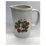 McCoy marked Strawberry Pitcher 1429