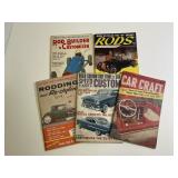 Lot of 5 1960s Hot Rod Magazines