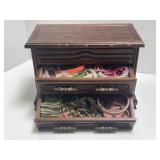 Vintage Jewelry Box Full of Vintage Jewelry