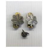 2 Lt Col Badges  and 1 Eagle
