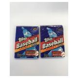 2 Tops 1993 Series Baseball Cards