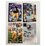 Lot of 4 Rod Woodson / Tunch Ilkin Cards