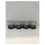 4 White Horse Scotch Glasses