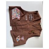 Vintage Girl Scouts Uniform Top
