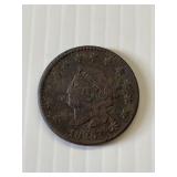 Rare 1 cent 1825