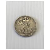 1937 S Walking Liberty Silver Half Dollar