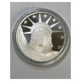 Statue of Liberty 1oz Silver Round