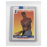 Chipper Jones Rookie Card