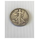 1939 D Walking Liberty Silver Half Dollar