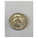 1961 Franklin Silver Half Dollar