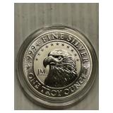 JM Bullion Eagle 1oz Silver Round