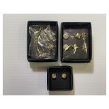 Avon Lot of 3 Earring Sets In Box
