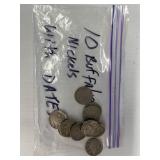 10 Buffalo Nickels