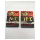 2 packs ET Cards
