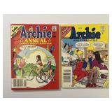 Archie Comics Annual Lot of 2 Books