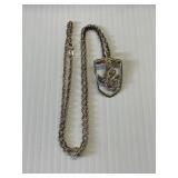 Sterling Chain and Eagle