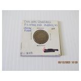1863 Civil War Storecard DL WIng Co Albany Ny