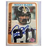 1978 Autographed Rocky Bleier