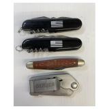 Lot of 4 Knives / Cutter