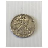 1941 Walking Liberty Silver Half Dollar