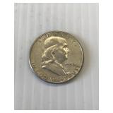 1950 Franklin Silver Half Dollar