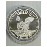 Apollo 11 1 oz  Silver Round