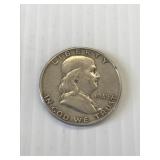 1948 Franklin Silver Half Dollar