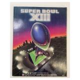 Super Bowl XIII Program 1979