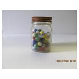 Atlas A Pint Mason Jar of Marbles