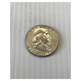 1952 Franklin Silver Half Dollar