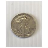 1943 S Walking Liberty Silver Half Dollar