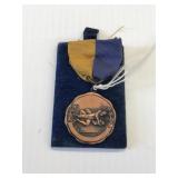 Vintage Wrestling award inscribed SO Bombeck