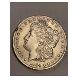 1884 O Morgan Silver Dollar