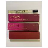 Avon Lot of 3 Velvet Perfumes *New In Box*
