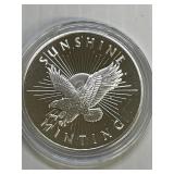 Sunshine Minting 1 oz  Silver Round