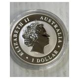 2013 Australian Kookaburra 1 oz Silver
