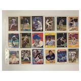 Lot of 18 Nolan Ryan Baseball Cards