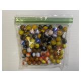 Lot of Vintage Glass Marbles